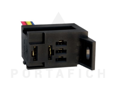 839 - FICHA MICRORELAY 5 VIAS - ENCASTRABLE